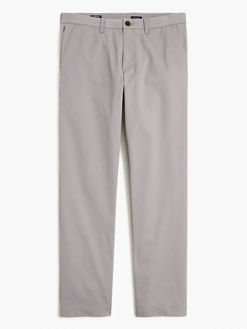 J.Crew Factory Straight-Fit TruTemp365® Chino Pant in Grey Size 32x32